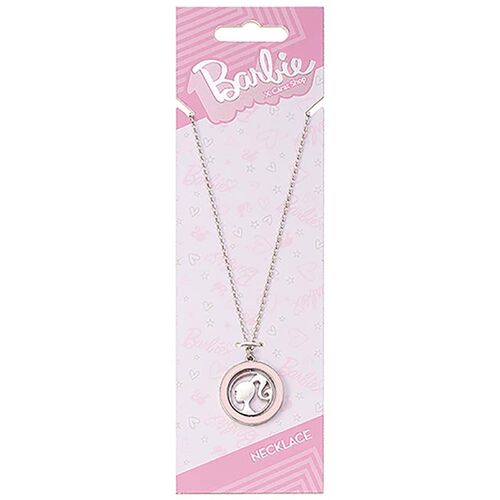 Barbie Spinning Silhouette Necklace