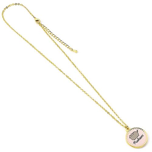 Pusheen the Cat Pink name Necklace