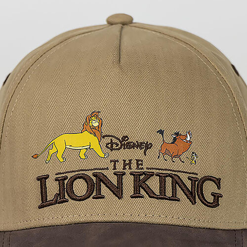 Curved visor cap Lion King one size fits all adult
