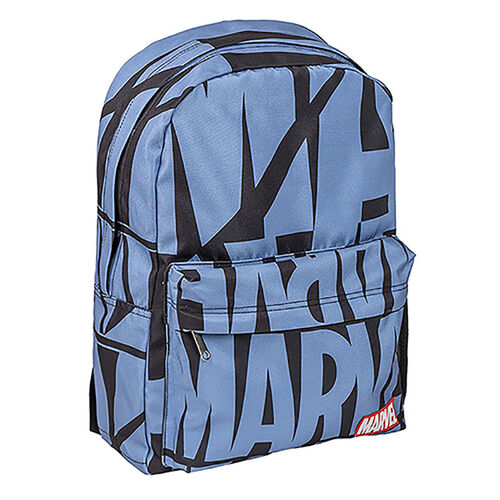 Marvel Logo All Over Print Backpack (blue)
