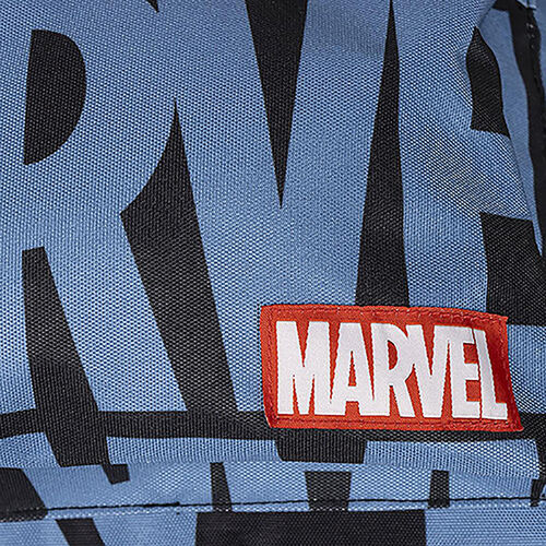 Mochilla Marvel Logo All Over Print (azul)