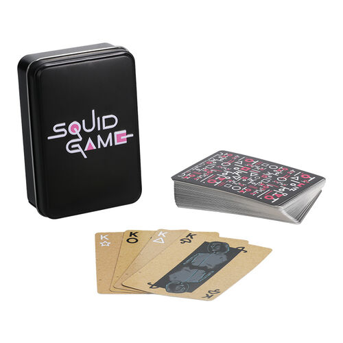 Squid Game Playing Cards in a Tin