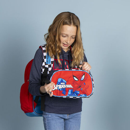 Spider-Man travel bag (blue and red) 26 cm