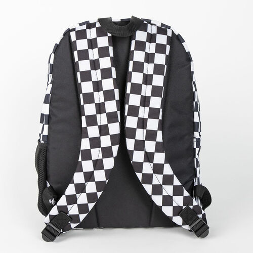 Marvel Logo large backpack checkered background 42 cm