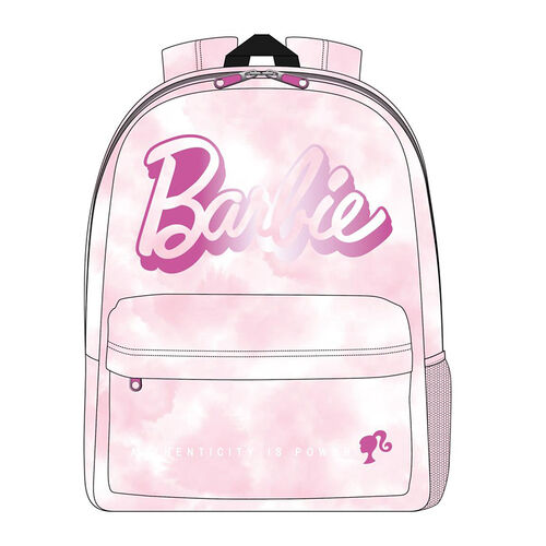 Barbie Logo washed out large backpack pink 42 cm