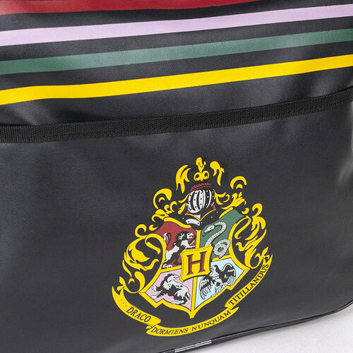Bolso maletn Escudo Hogwarts negro 33 x 28 cm