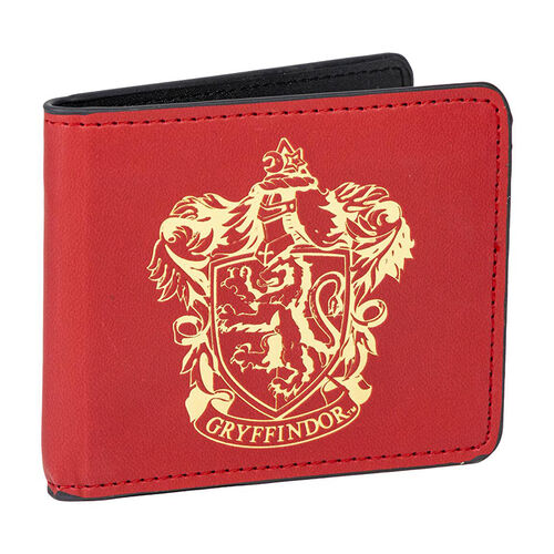Billetera Escudo Gryffindor roja