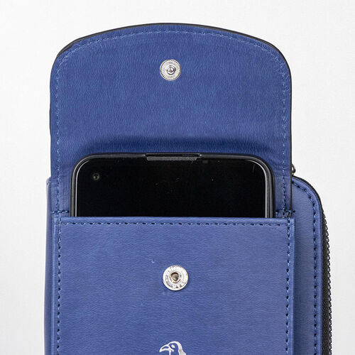 Bolso Portamvil Escudo Ravenclaw azul 10,5 x 17,5 cm