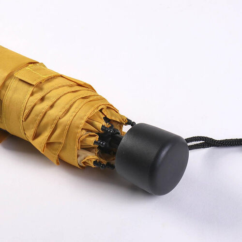 Paraguas manual plegable Escudo Hufflepuff amarillo 53 cm