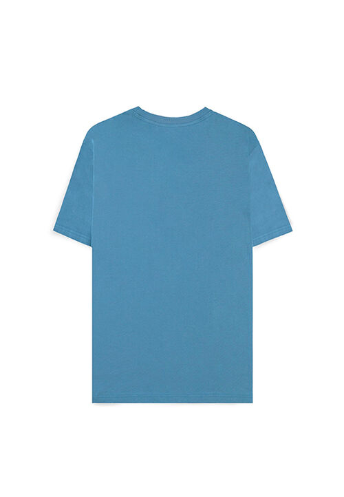 Camiseta abrazo de Stitch - azul XS