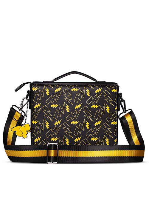 Japanese Pikachu shoulder bag black