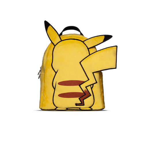 Mini Mochila Pikachu de espaldas