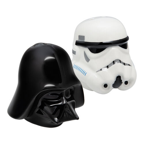 Darth Vader and Stormtrooper Salt and Pepper Shakers 7 cm