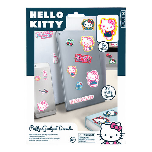 Hello Kitty Puffy Gadget Decals 21 x 15 cm