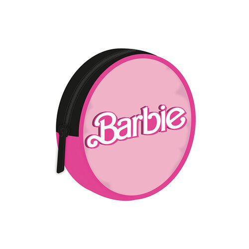Monedero logo Barbie rosa 9 x 9 cm