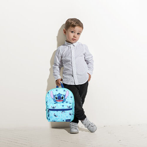 Stitch All Good Backpack (light blue) 30 cm