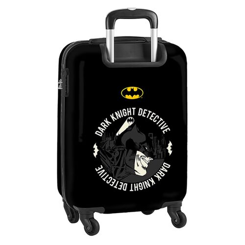 Maleta de cabina Batman Dark Knight Detective negra 34,5 x 20 x 55 cm