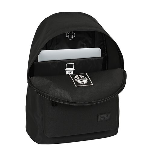 The Mandalorian Teen laptop backpack black 41 cm