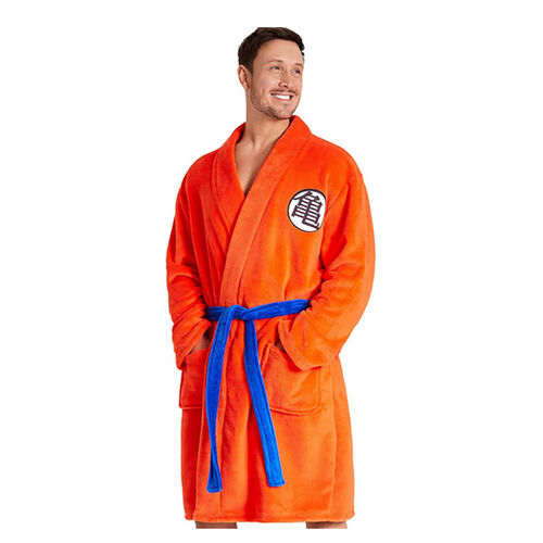 Dragon Ball kanji Go orange robe size XXL
