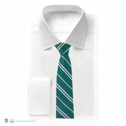 Necktie Harry Potter Kids Slytherin woven logo