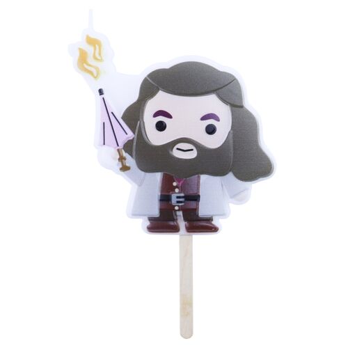 Birthday candle character Rubeus Hagrid 10 cm