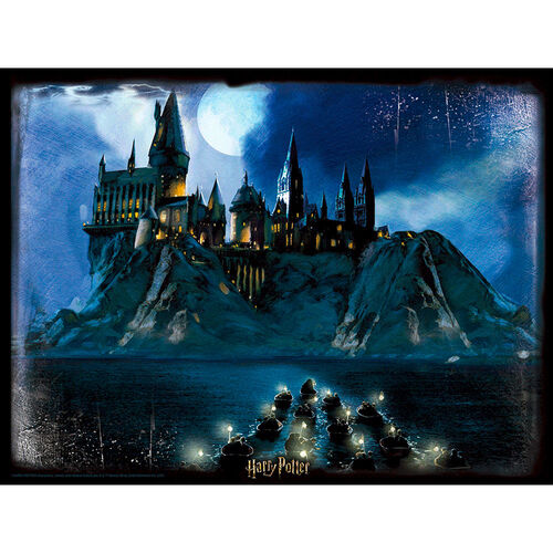 Puzzle lenticular Harry Potter Hogwarts 500 piezas
