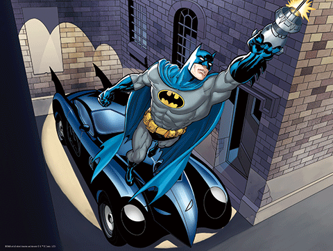 Puzzle lenticular DC Comics Batmobile 500 piezas