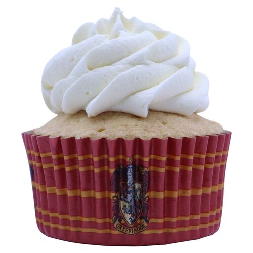 Pack of 30 Cupcake Cases Gryffindor 3 x 5,2 cm