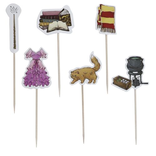 Set decoracin cupcakes capsulas y toppers (24) Hermione Granger