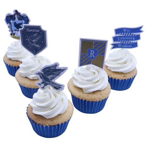 Set decoracin cupcakes (15) Ravenclaw