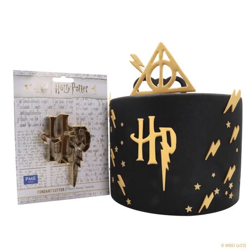 Cortador de fondant y galletas Harry Potter (HP Logo)