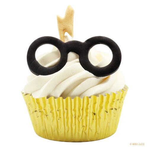 Fondant & Cookie Cutter Set of 2 Harry's Glasses & Scar Small