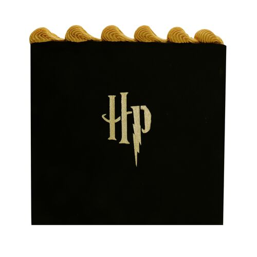Plantilla stencil de pastel Harry Potter (HP Logo) pequeo