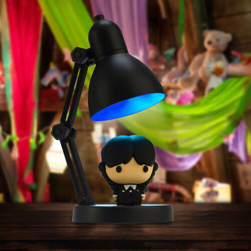 Mini lamp with minifigure Wednesday