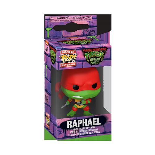 Funko Pocket Pop! Keychain: Teenage Mutant Ninja Turtles: Mutant Mayhem - Raphael
