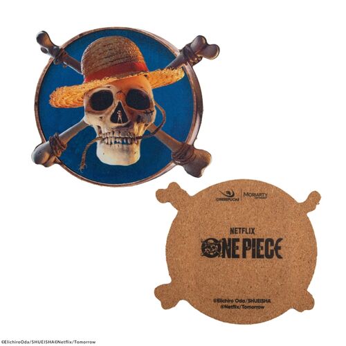 Set of 4 Coasters One Piece Characters #1
