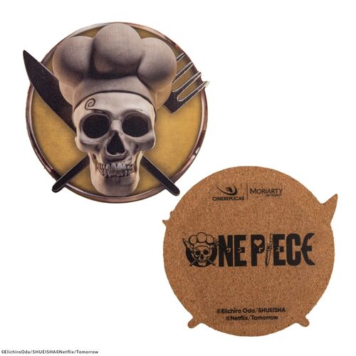 Set of 4 Coasters One Piece Characters #2